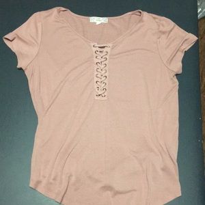 Pink republic top